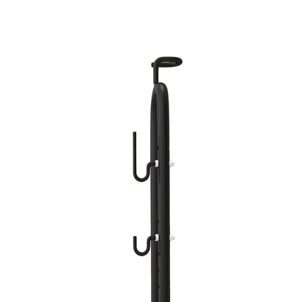 Metallfahrradständer - vertikal und horizontal, wetterfest, 45x44x118cm
