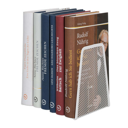 Buchstütze aus Metall - 2er-Set