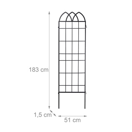 Support d'escalade en métal, lot de 2