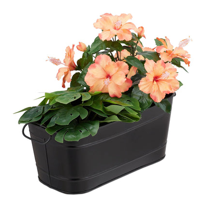 Metal flower box