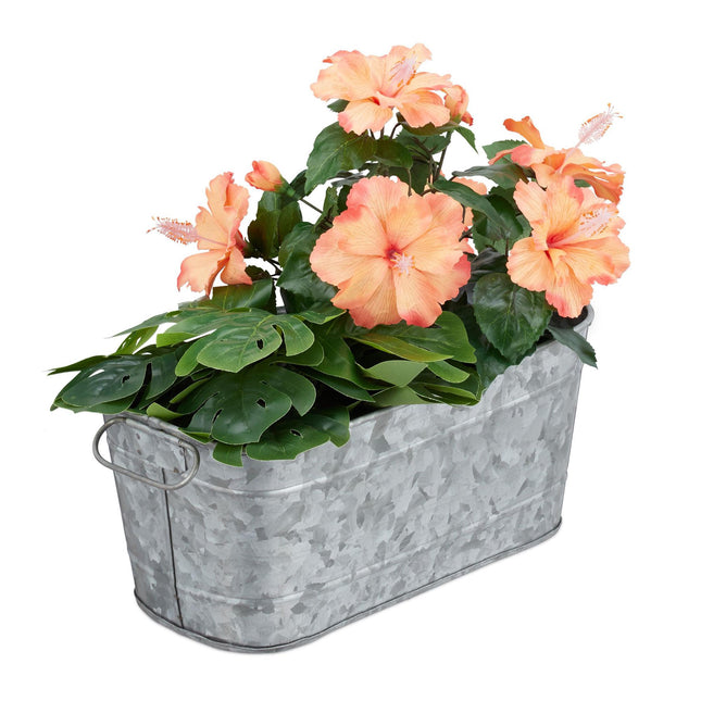 Blumenkasten aus Metall