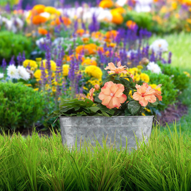 Blumenkasten aus Metall
