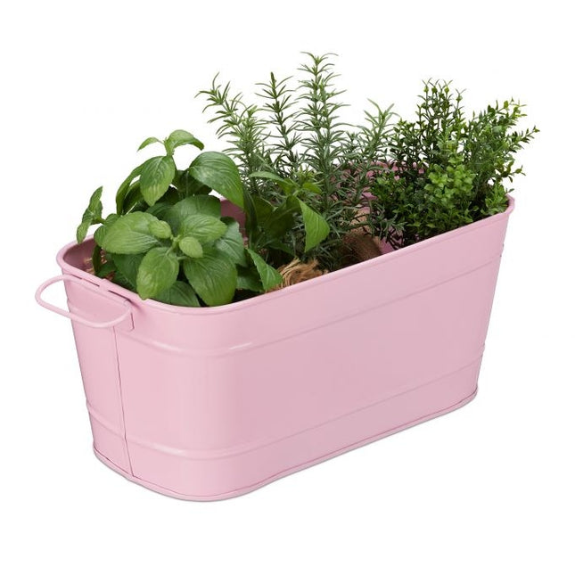 Blumenkasten aus Metall