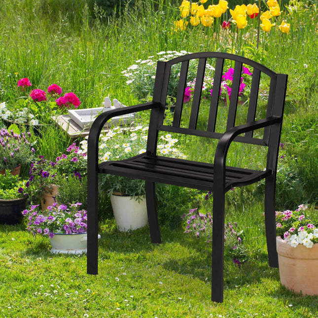 Gartenstuhl aus Metall