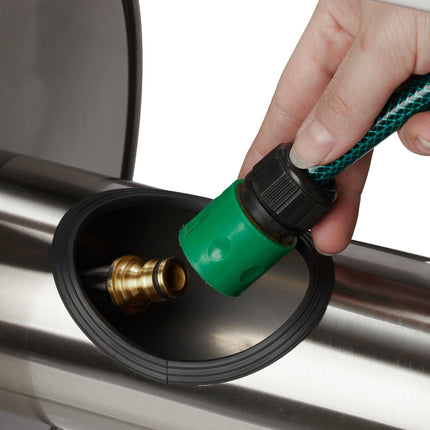 Metal hose reel