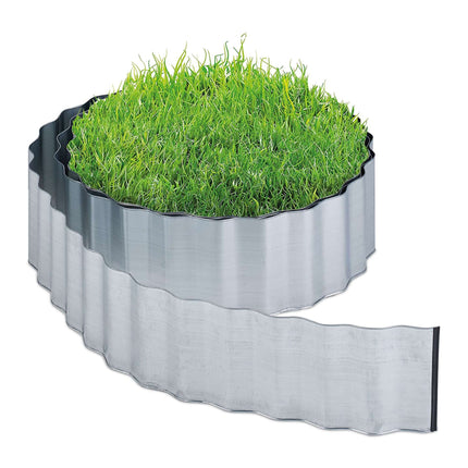 Bordure de pelouse en métal 6 m
