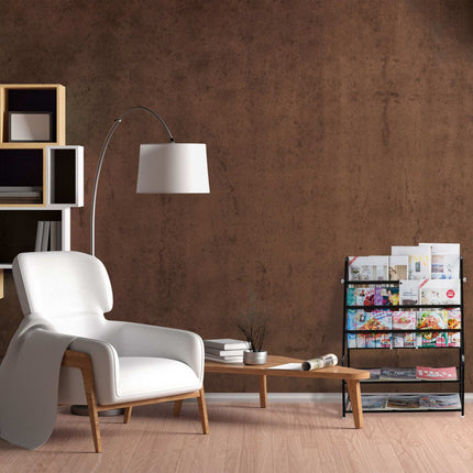 Metal magazine stand