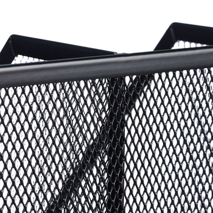Metal magazine stand