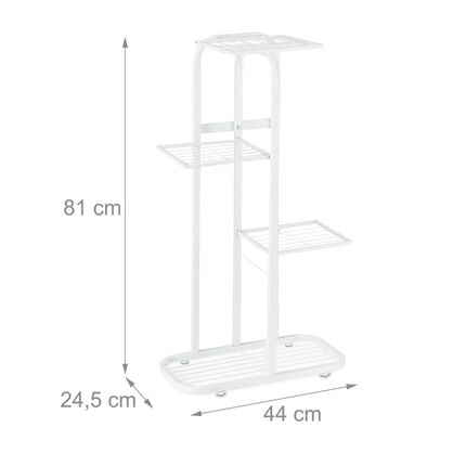 Metal plant shelf 4 levels