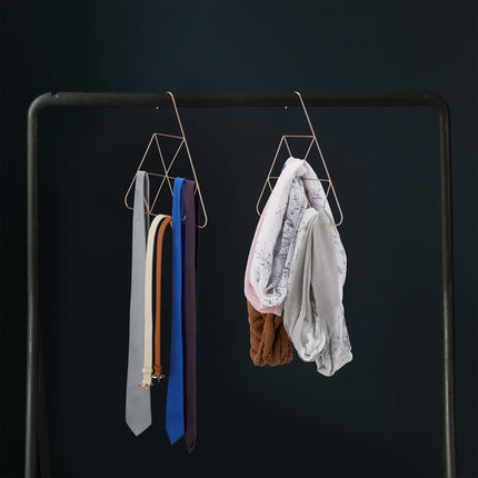 Cintre à foulard en métal
