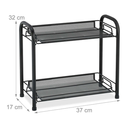 Metal spice rack