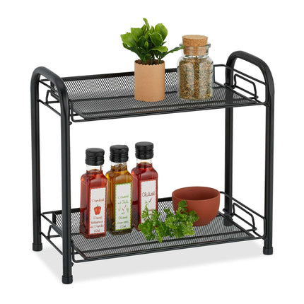 Metal spice rack