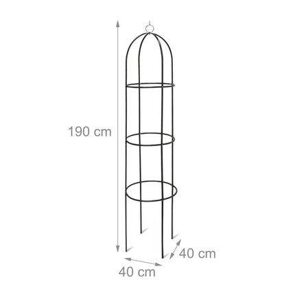 Metallspalier 190 cm