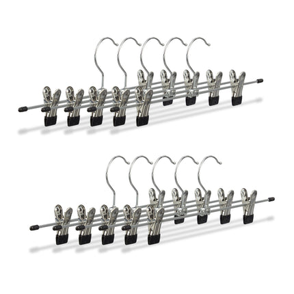 Hosenbügel aus Metall 10er und 20er Pack