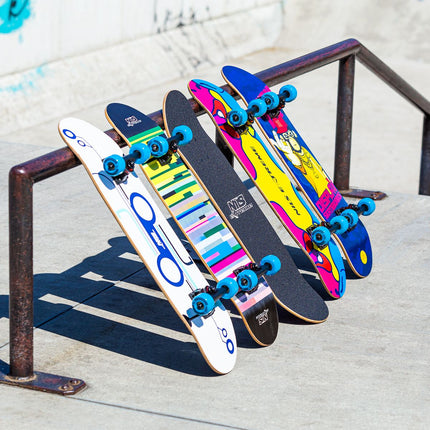 Metro 2 Skateboard, 31 Zoll Deck, Double Kicktail
