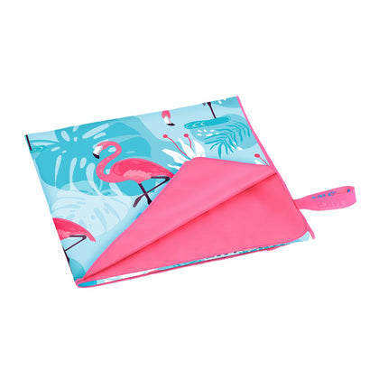 Mikrofaser-Handtuch Flamingo-Print 160x80 cm