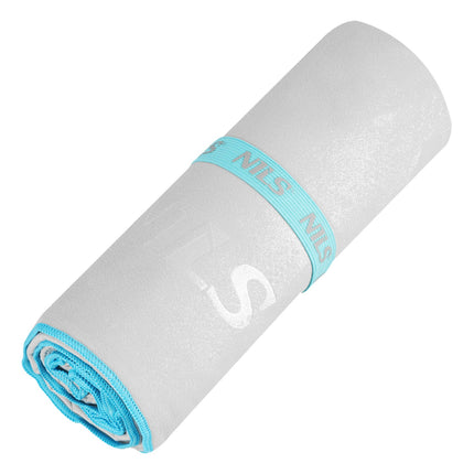 Microfibre Towel, Grey, 200x90 cm