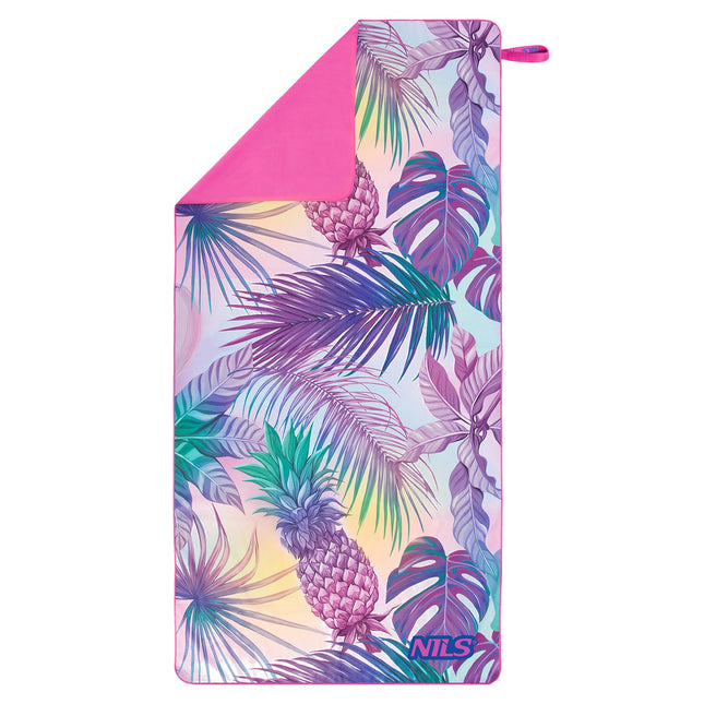 Microfibre Towel, Pineapple Design, 160x80 cm