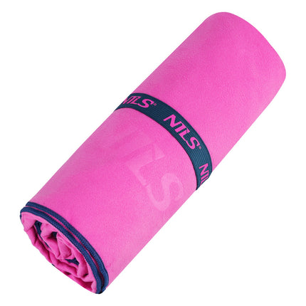 Microfibre Towel, Pink, 200x90 cm