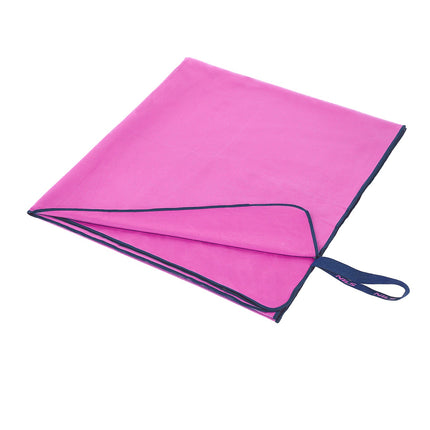 Microfibre Towel, Pink, 200x90 cm