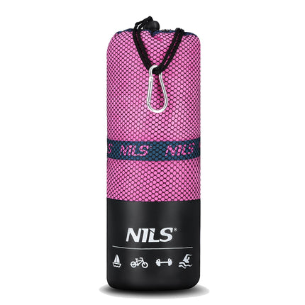 Microfibre Towel, Pink, 200x90 cm