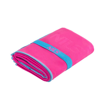 Mikrofaser-Handtuch Rosa-Blau 140x70 cm