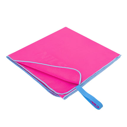 Mikrofaser-Handtuch Rosa-Blau 140x70 cm