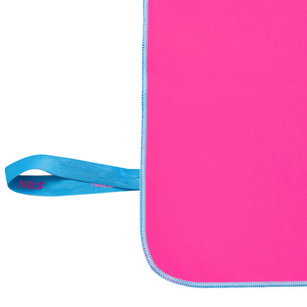 Mikrofaser-Handtuch Rosa-Blau 140x70 cm