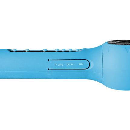 Mikrofon mit Bluetooth-Lautsprecher Blau
