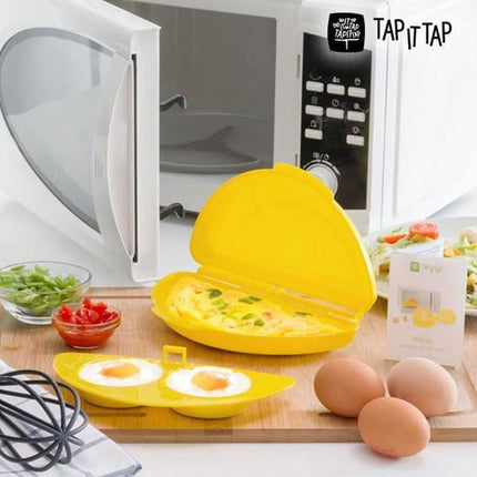 Microwave Omelette & Egg Maker, BPA-Free, Dishwasher Safe
