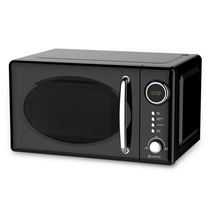 Mikrowelle Retro 20L 700W MW025 Schwarz