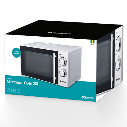 Mikrowelle 20L 700W MW212 Weiß