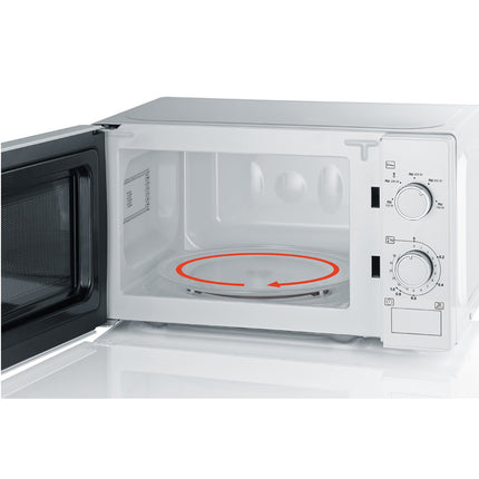 Four à micro-ondes 700 W 20 litres MW7770 Blanc Mécanique