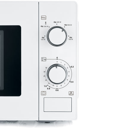 Four à micro-ondes 700 W 20 litres MW7770 Blanc Mécanique