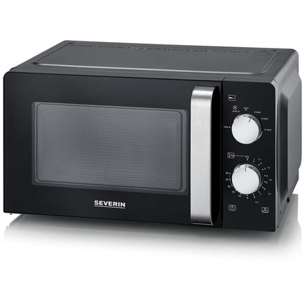 Mikrovlnná trouba černá 700W 17 litrů MW 7886