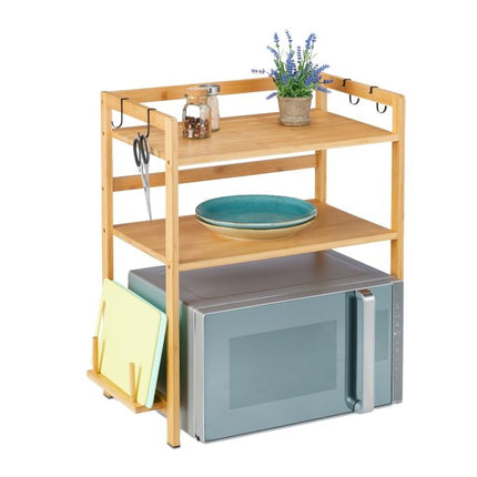 Microwave shelf 2 levels