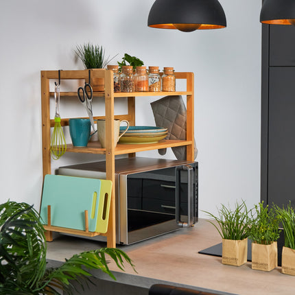 Microwave shelf 2 levels