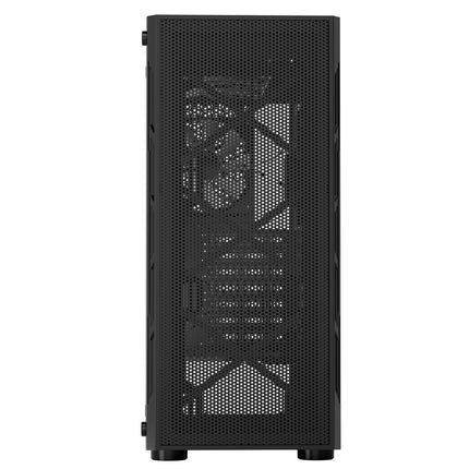 Mid-Tower PC Gaming Case, Tempered Glass, 3x120mm ARGB