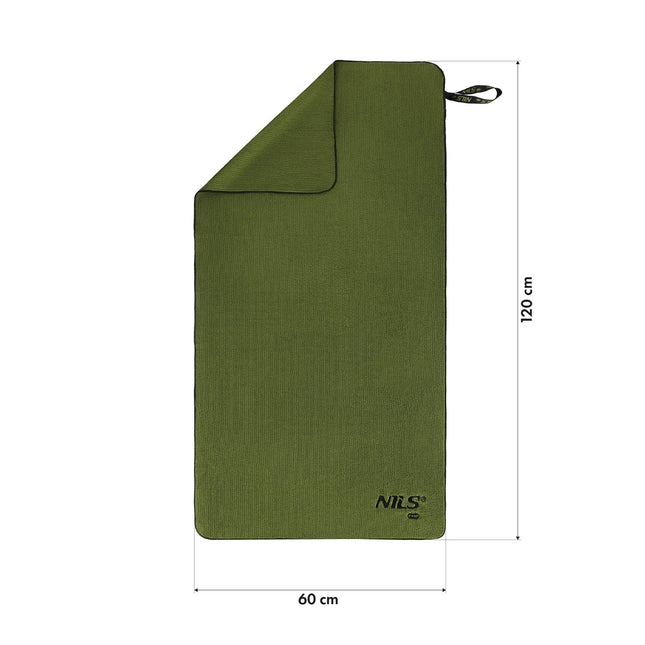 Military Microfibre Towel, Khaki, 120x60 cm