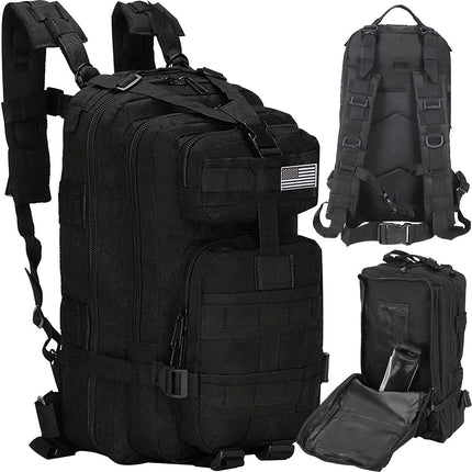 Military backpack XL black