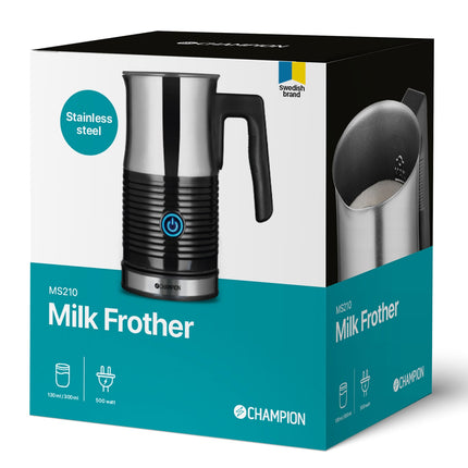 Mousseur à lait 130 ml/300 ml MS210 Inox