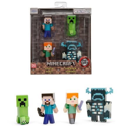 Minecraft 4-Pack Nano Figures