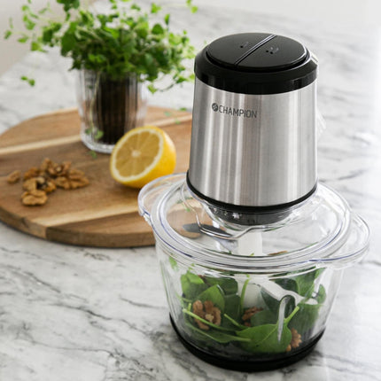 Mini-Zerkleinerer 1,2 l 400 W Glasschüssel MC310 Edelstahl