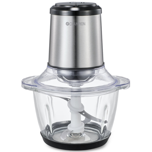 Mini sekáček 1.2L 400W skleněná nádoba MC310 nerez