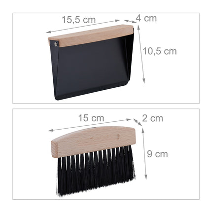 Mini Dustpan & Brush Set for Quick Table Clean-Up