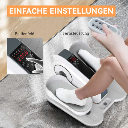 Ellipsentrainer für den Schreibtisch mit 10 Geschwindigkeitsstufen und LCD
