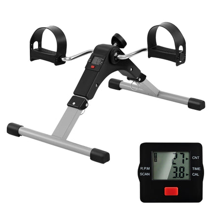 Mini Exercise Bike – Foldable Arm & Leg Trainer, Adjustable Resistance