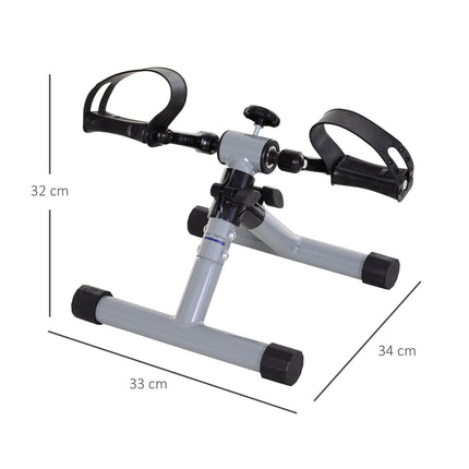 Klappbares Mini-Heimtrainerfahrrad, Bein- und Armtrainer, Reha-Fitness