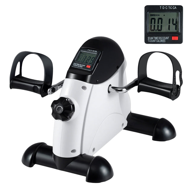Mini-Heimtrainer mit LCD-Display für Arm- und Beintraining