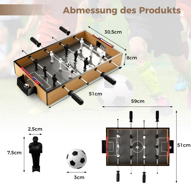 Mini-Kicker mit LED-Beleuchtung und 2 Bällen